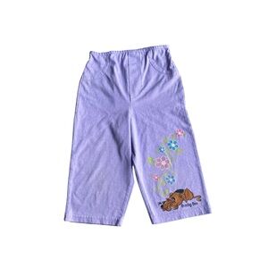 Y2K 2000s Vintage Purple Scooby Doo 6X Pant